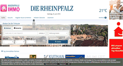 Desktop Screenshot of immo.rheinpfalz.de