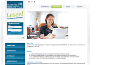 Desktop Screenshot of lesen.rheinpfalz.de