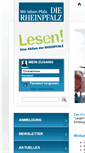 Mobile Screenshot of lesen.rheinpfalz.de