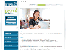 Tablet Screenshot of lesen.rheinpfalz.de